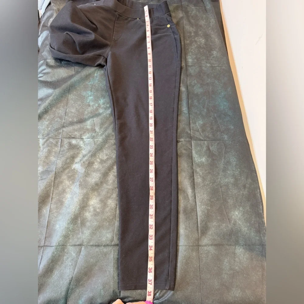 🔥Michael Kors Women’s Black Curvy Pants Size L EuC🔥5